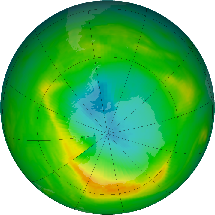 Ozone Map 1979-11-01